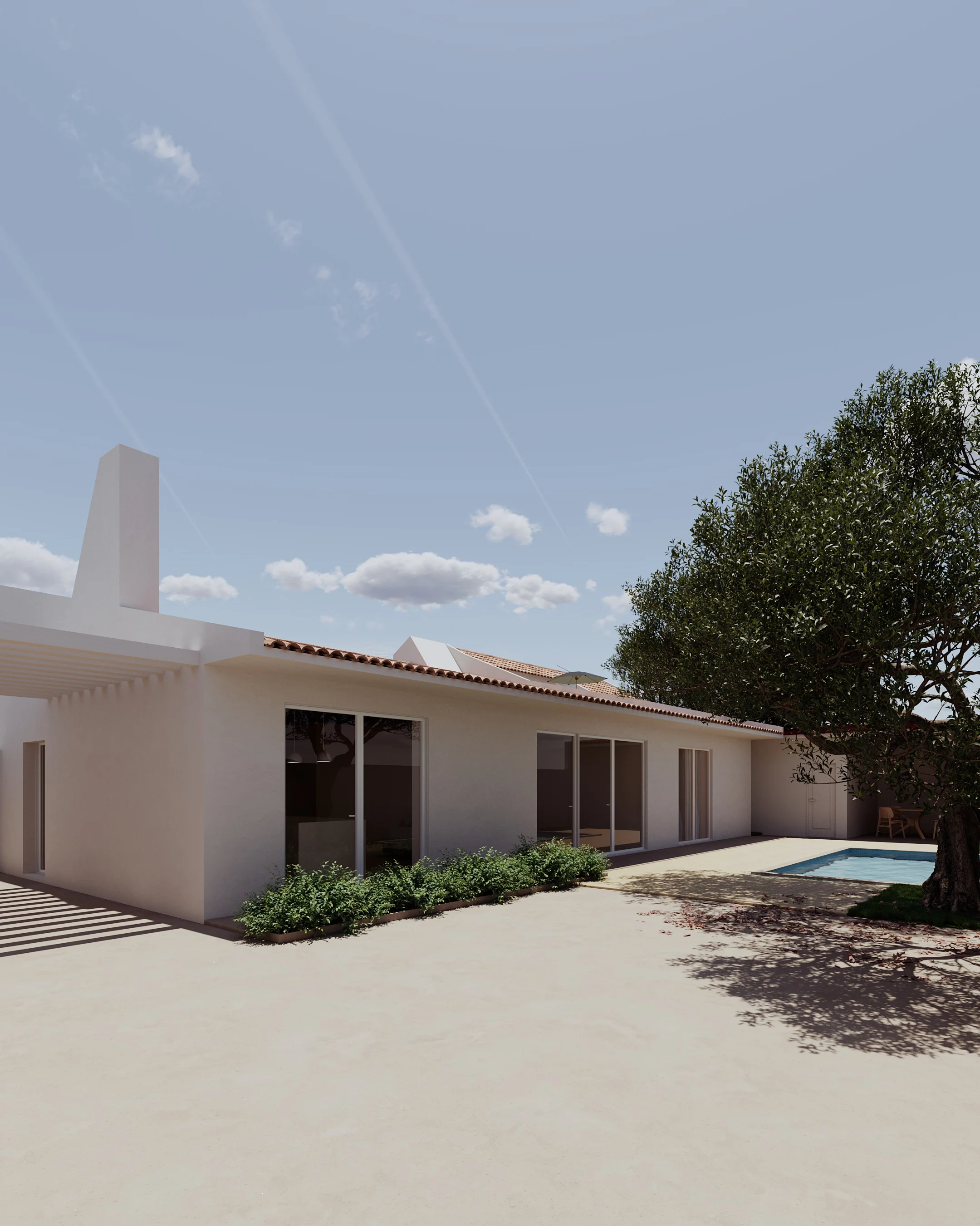 Casa Adega — visualização 3D 3