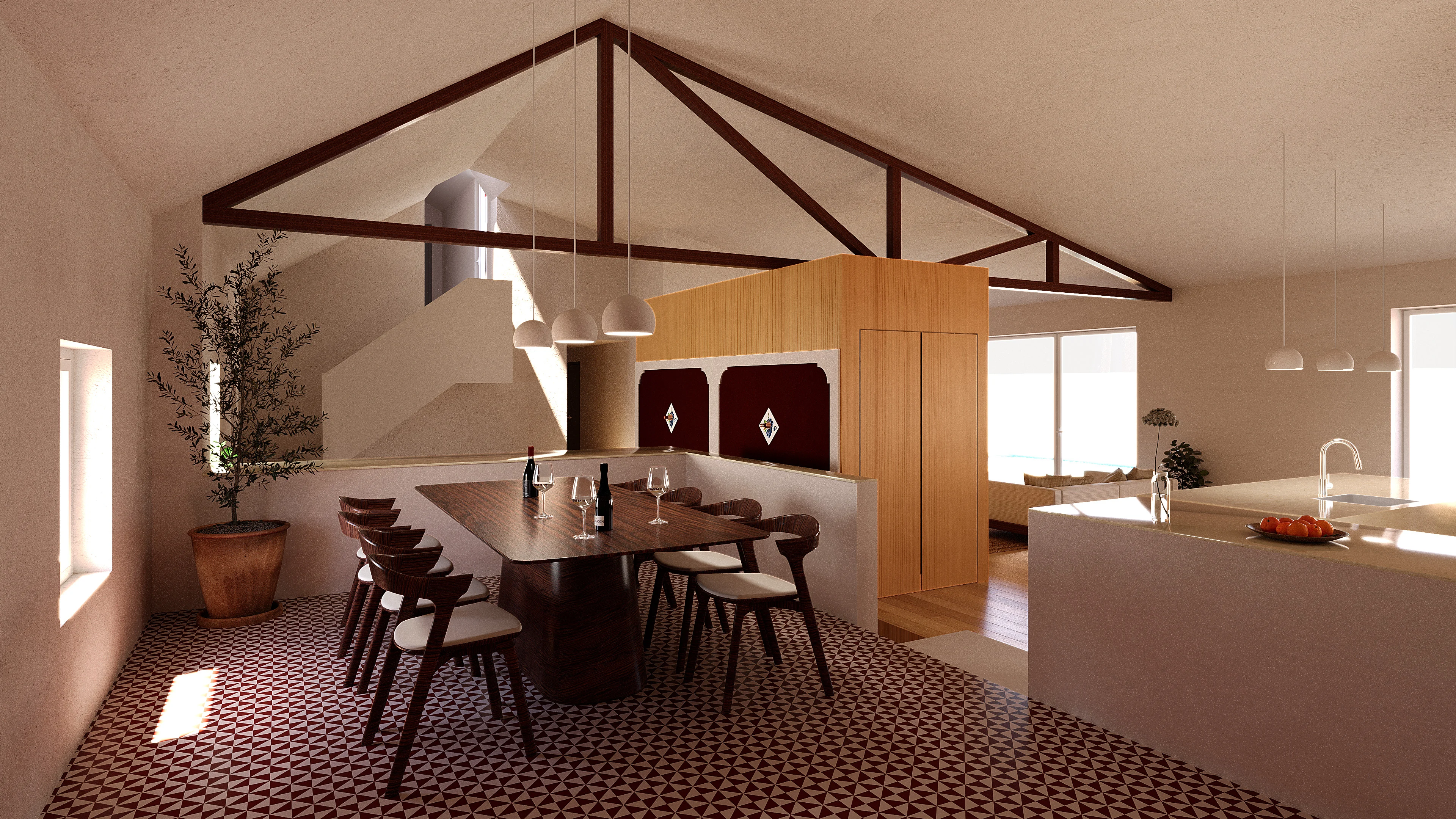 Casa Adega — visualização 3D 5