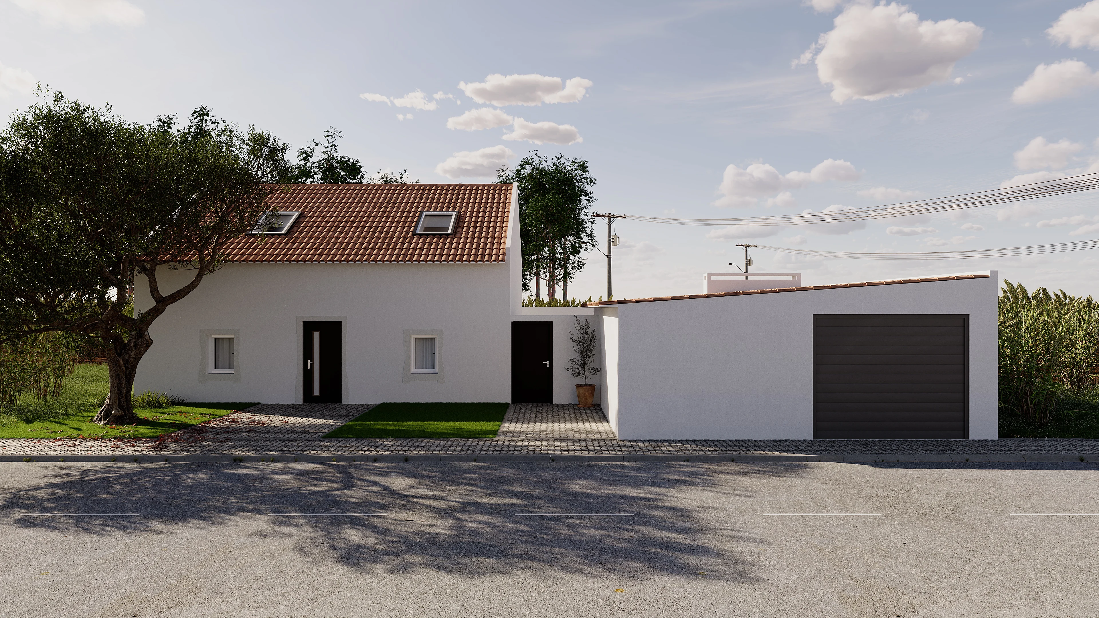 Casa Portuguesa — visualização 3D 2