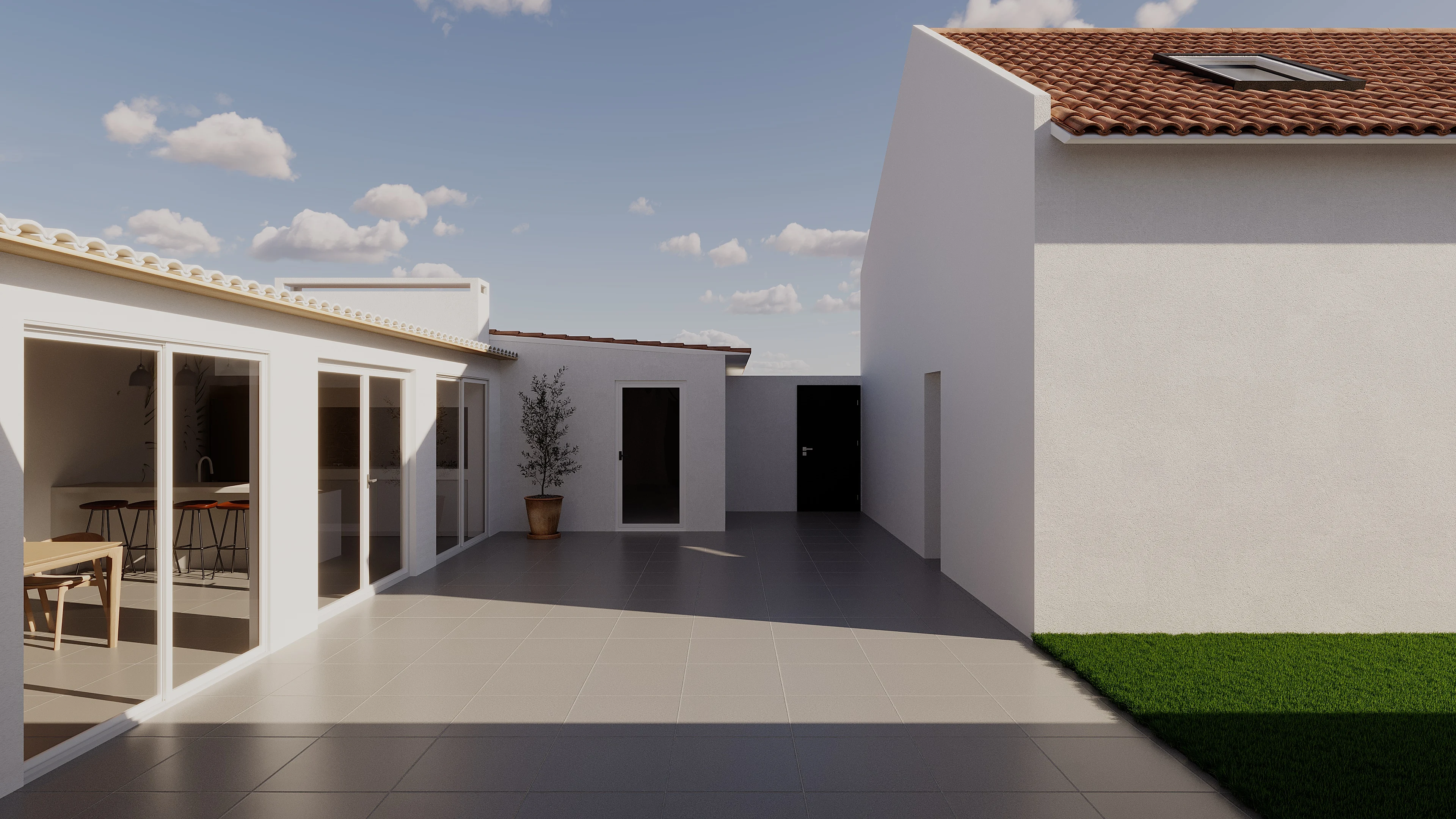 Casa Portuguesa — visualização 3D 4