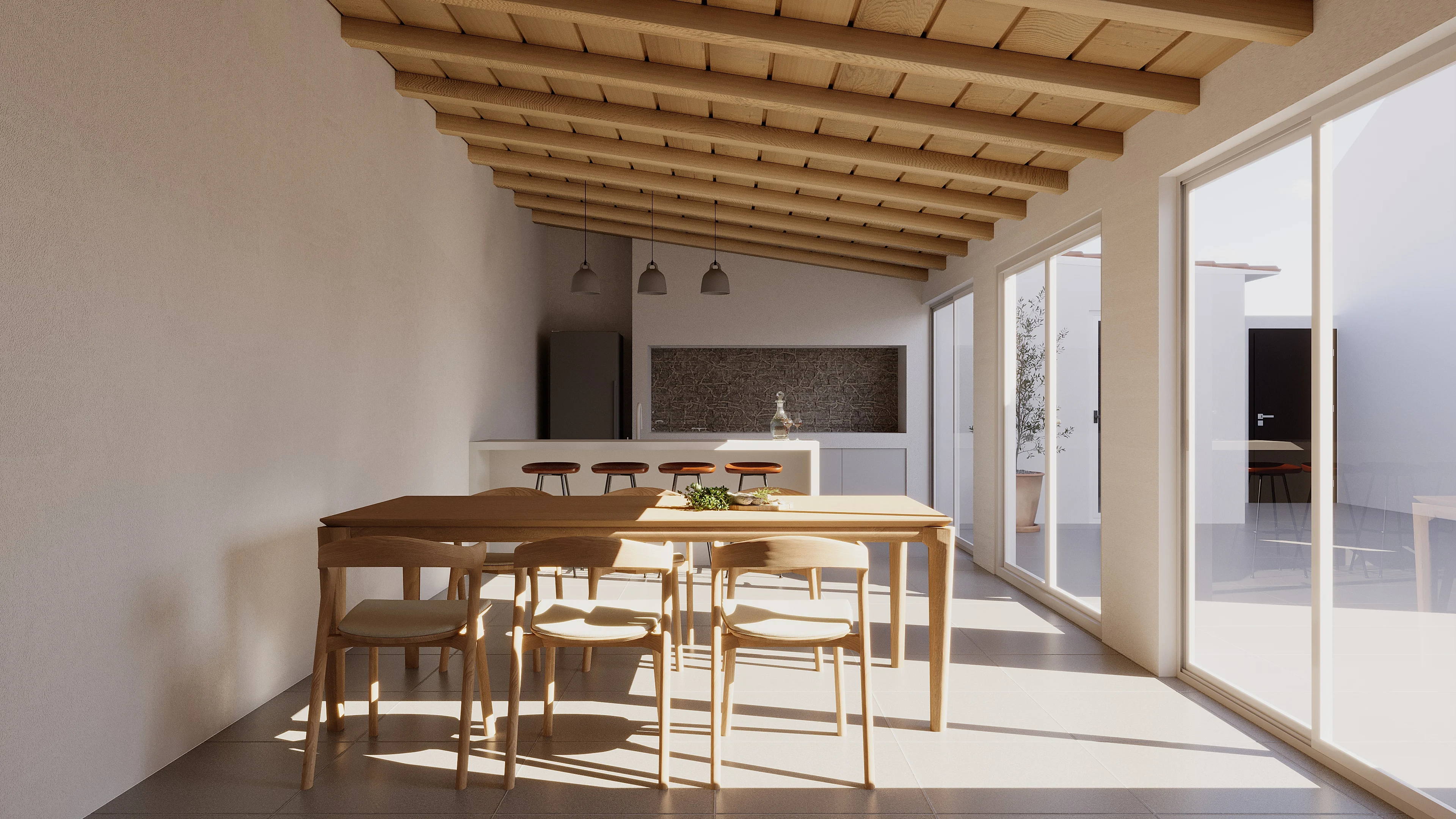 Casa Portuguesa — visualização 3D 9
